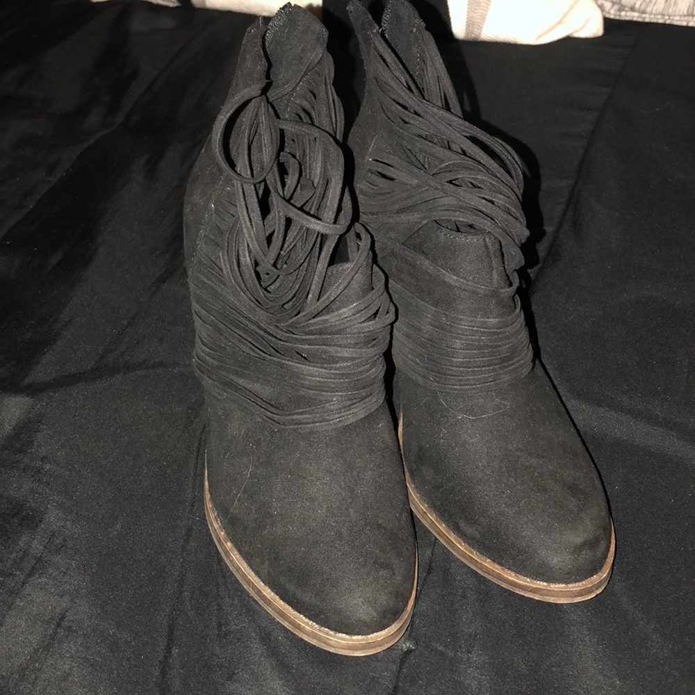 Black booties